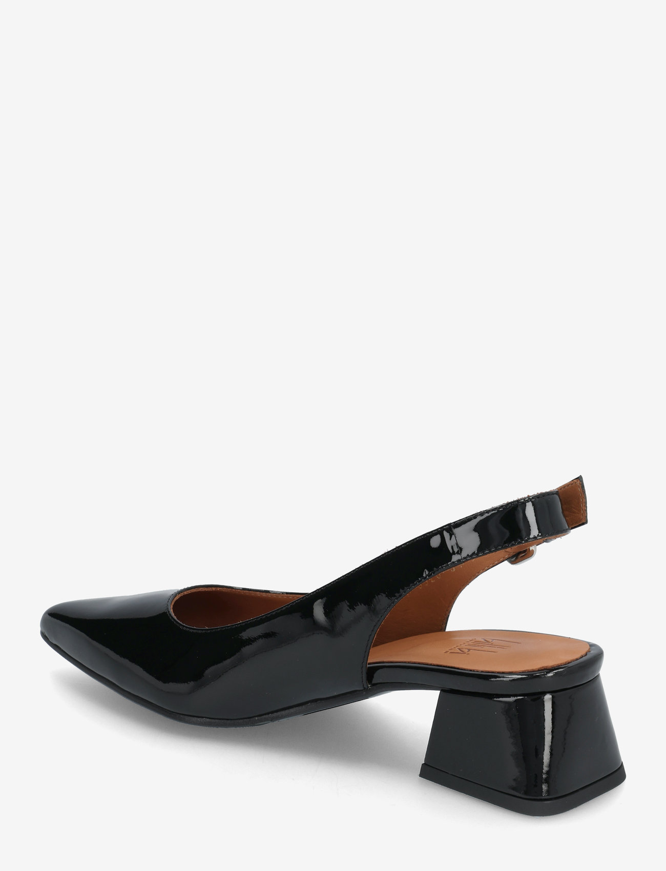 Billi Bi - Sling back - slingbacks med hæle - black patent - 2