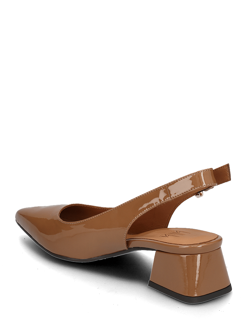 Billi Bi - Sling back - högklackade slingbacks - camel patent - 2