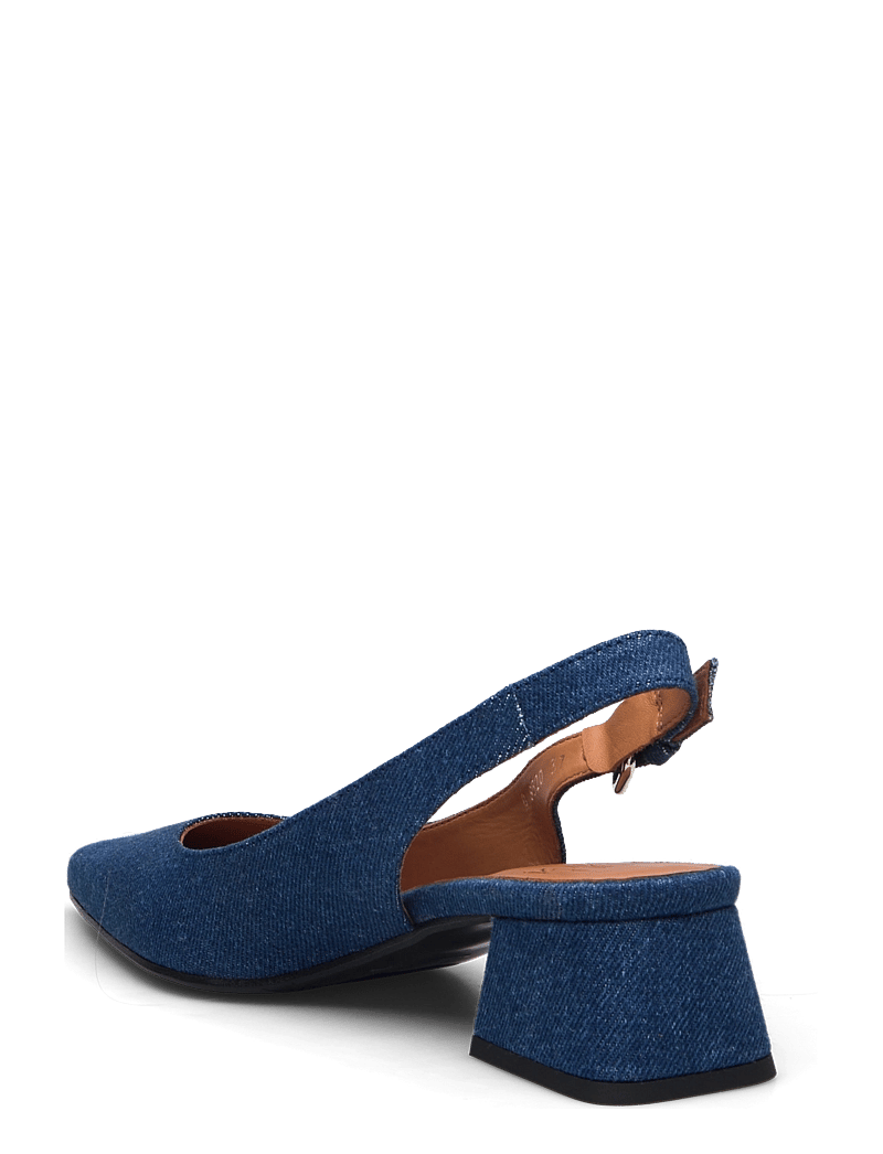 Billi Bi - Sling back - högklackade slingbacks - dark denim - 2