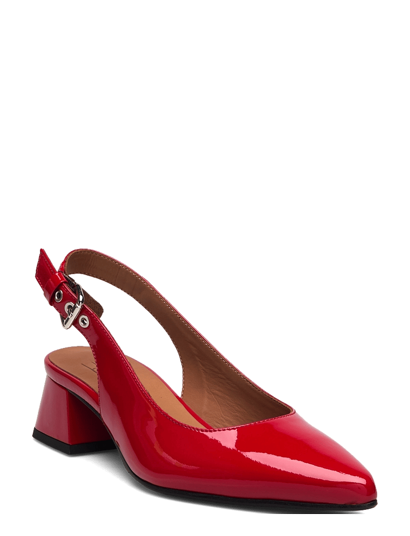 Billi Bi - Sling back - slingbacks mit absatz - red patent - 0