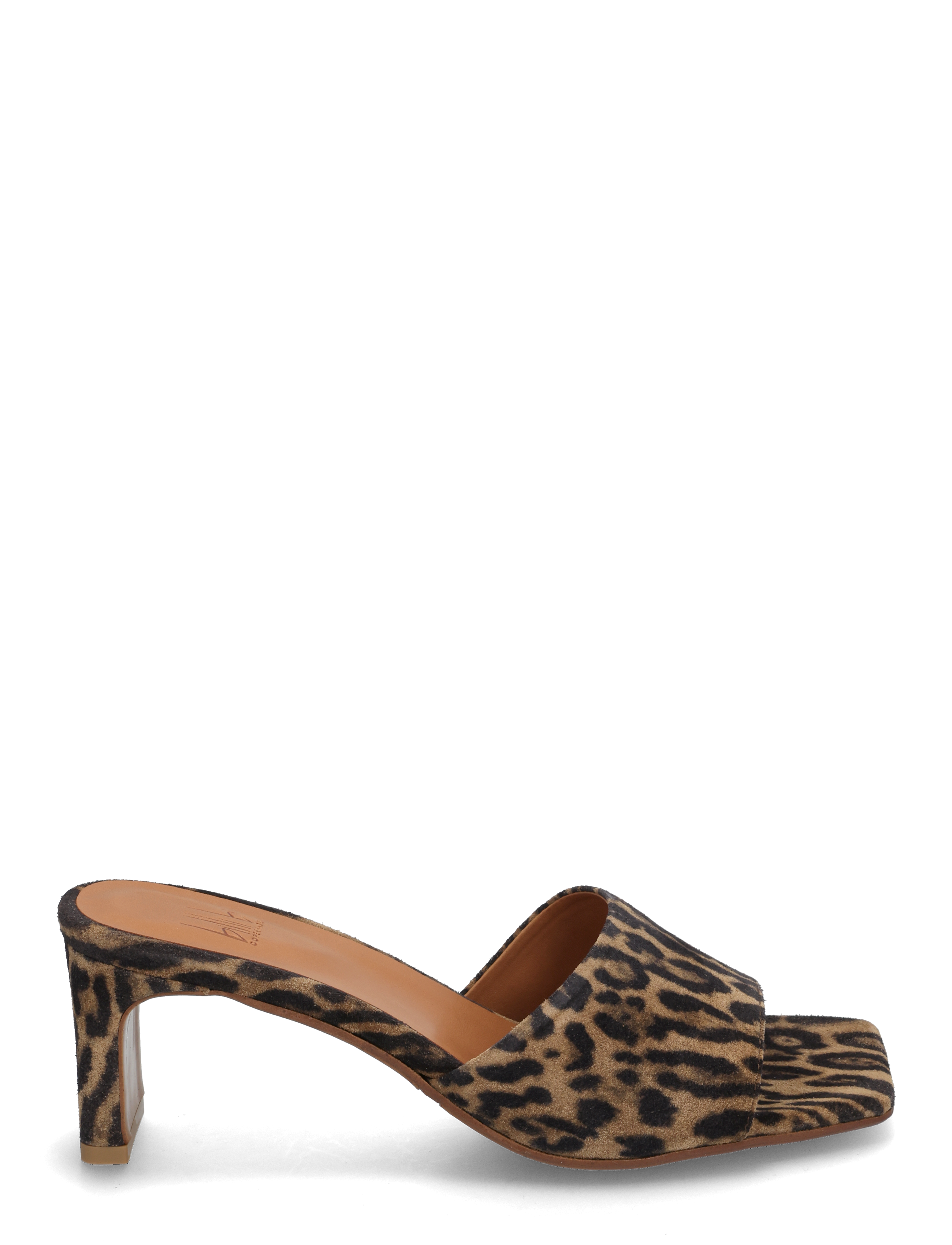 Billi Bi - Mule - pantoletten mit absätzen - leopardo cuoio suede - 1