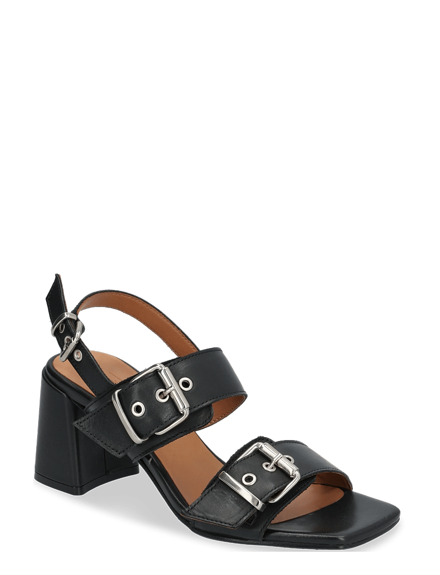 Billi Bi - Heeled sandals - kontsaga sandaalid - black calf - 1