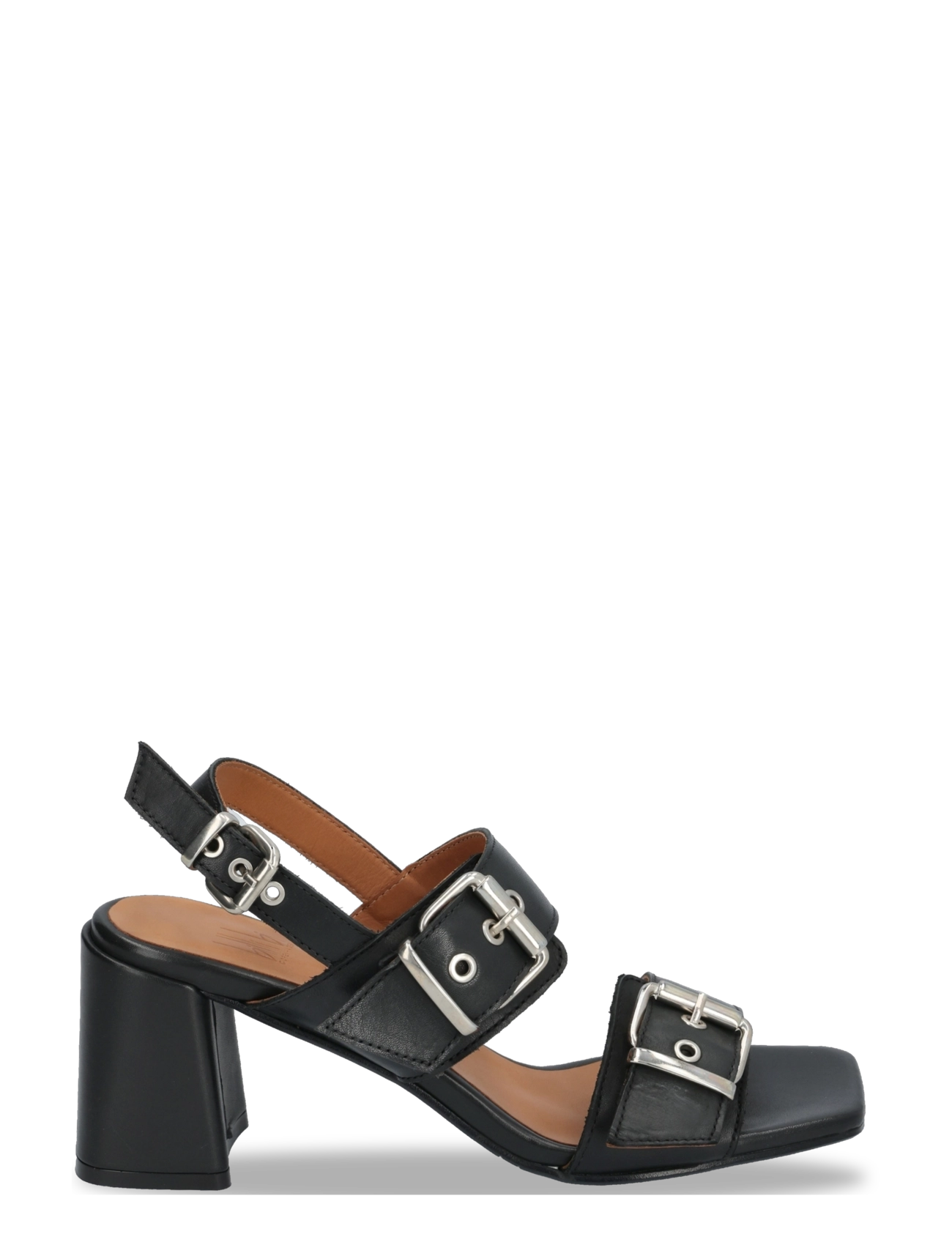 Billi Bi - Heeled sandals - augstpapēžu sandales - black calf - 2