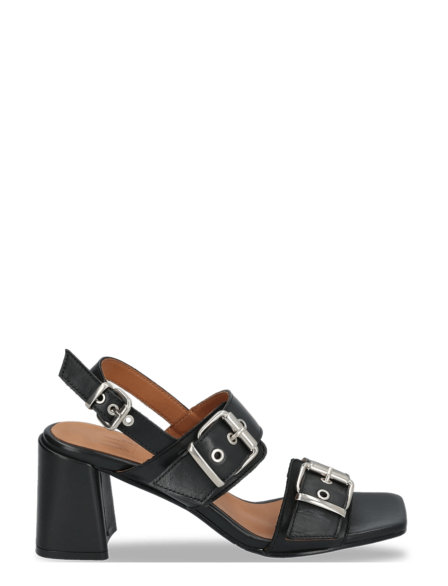 Billi Bi - Heeled sandals - kontsaga sandaalid - black calf - 2