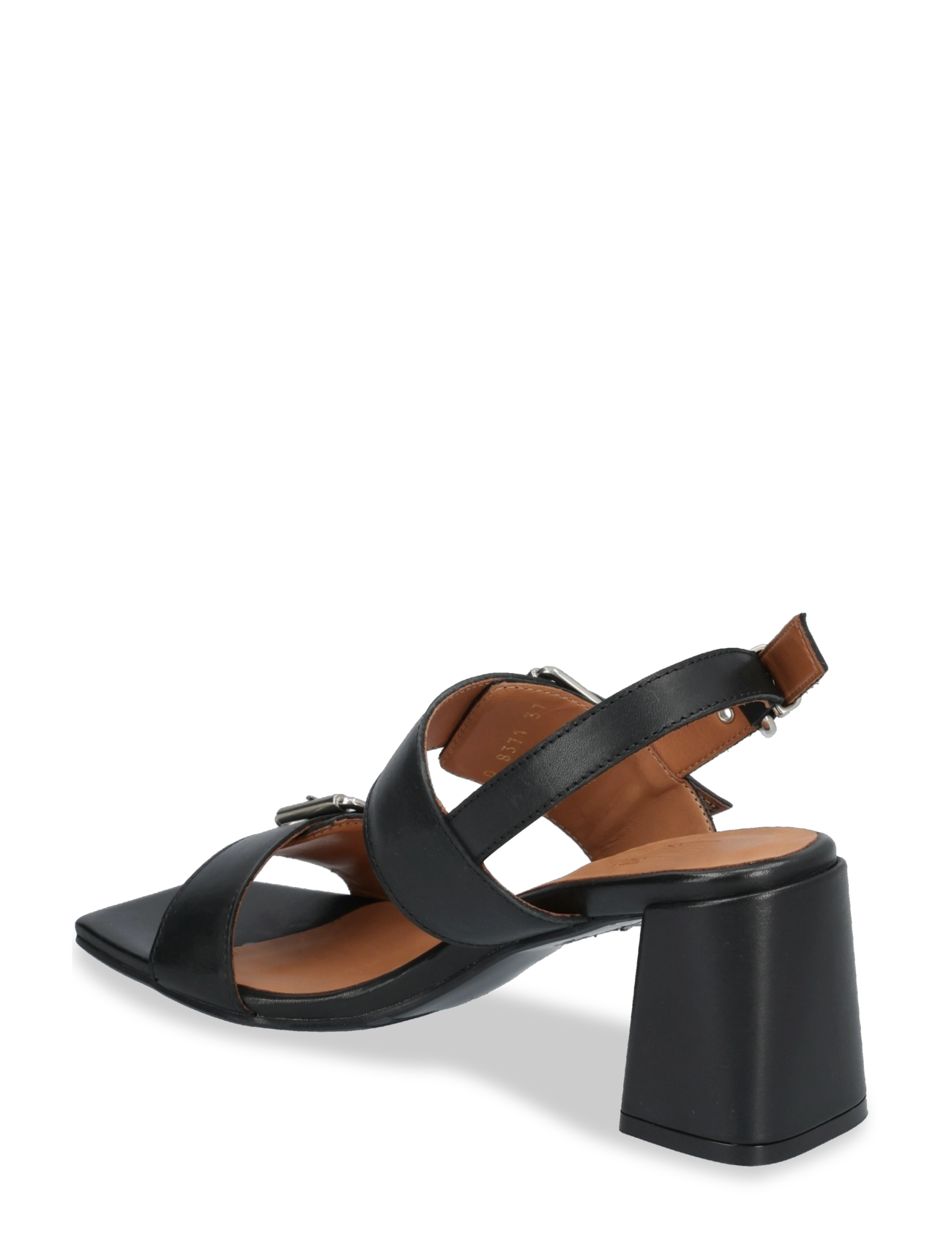 Billi Bi - Heeled sandals - augstpapēžu sandales - black calf - 3