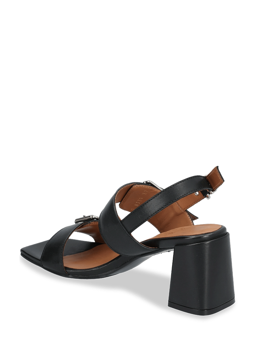Billi Bi - Heeled sandals - kontsaga sandaalid - black calf - 3