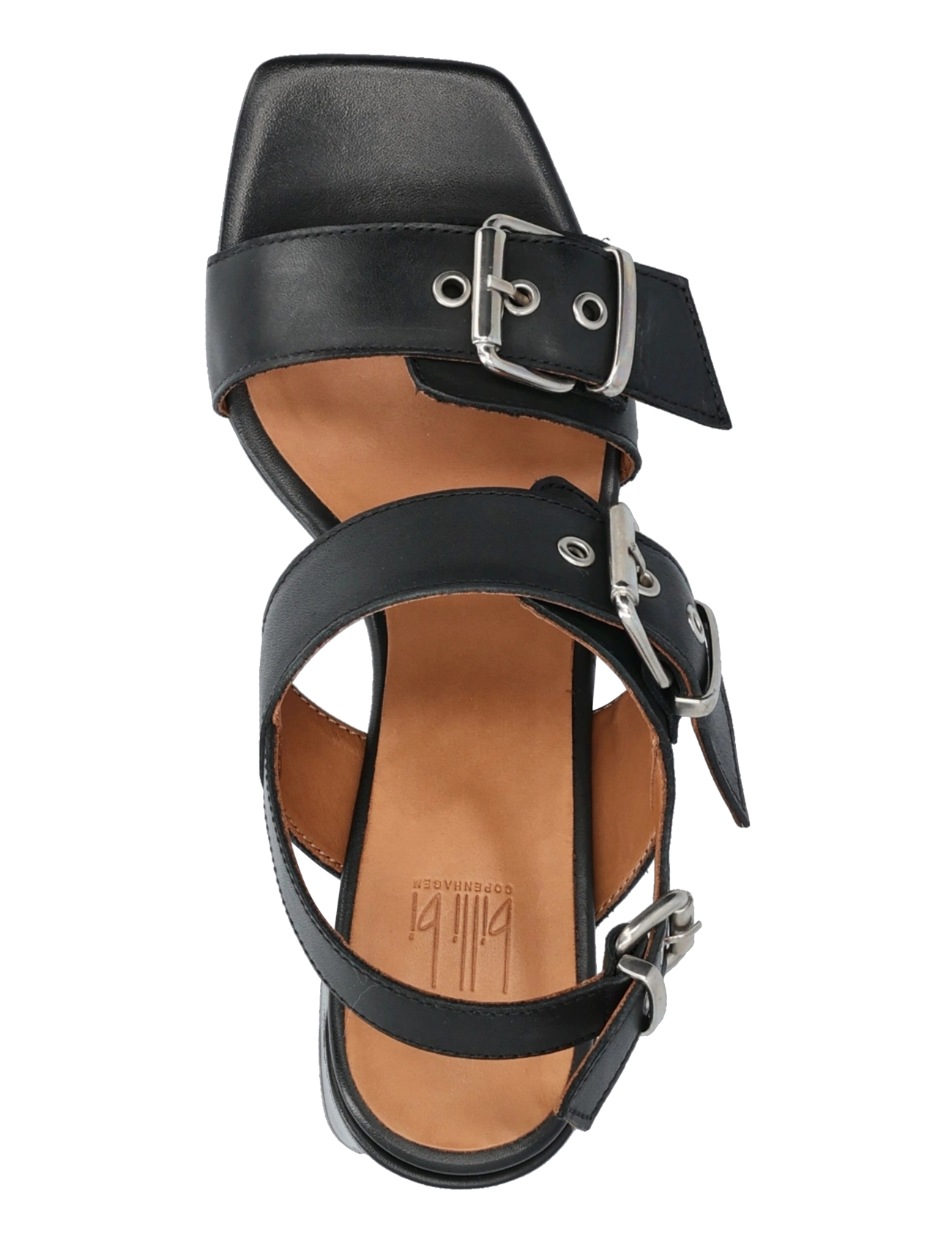 Billi Bi - Heeled sandals - augstpapēžu sandales - black calf - 4