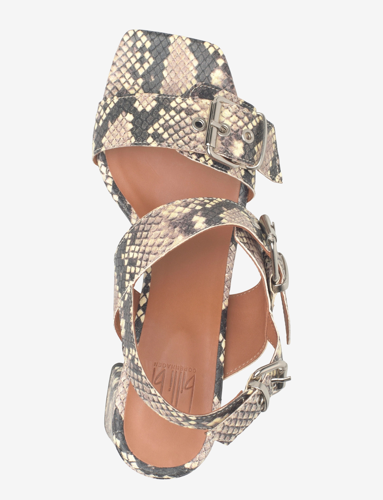 Billi Bi - Heeled sandals - sandaletter - off white medina snake - 3