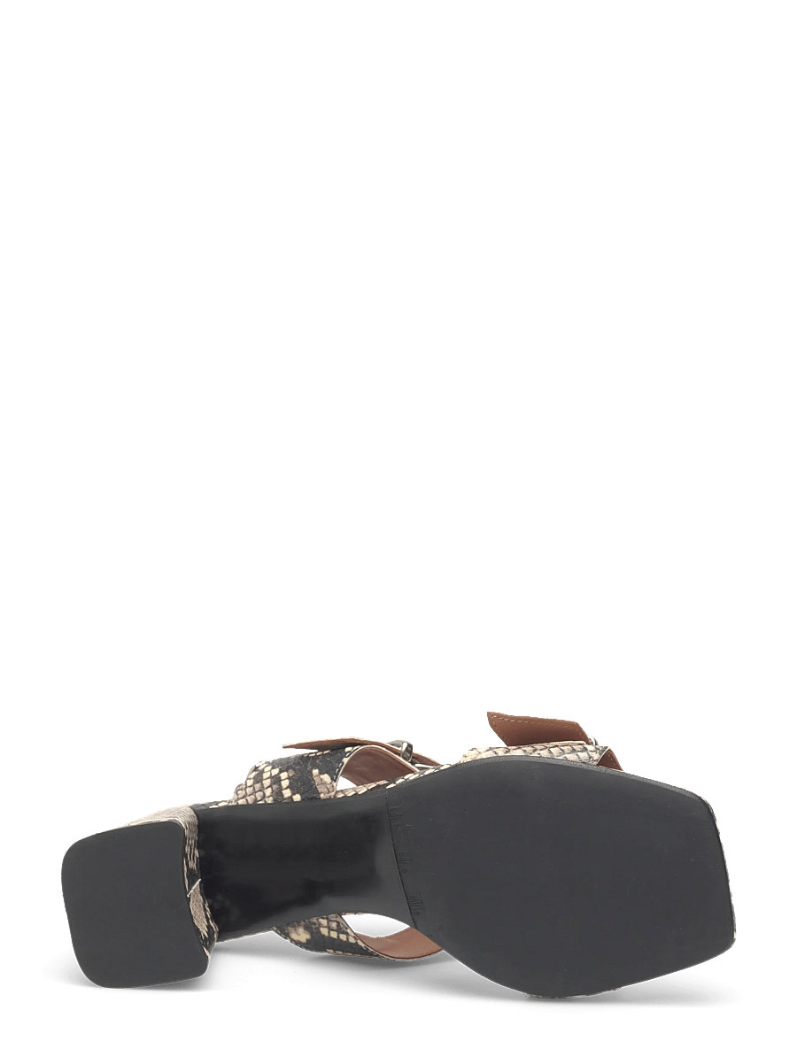 Billi Bi - Heeled sandals - sandaler med hæl - off white medina snake - 4