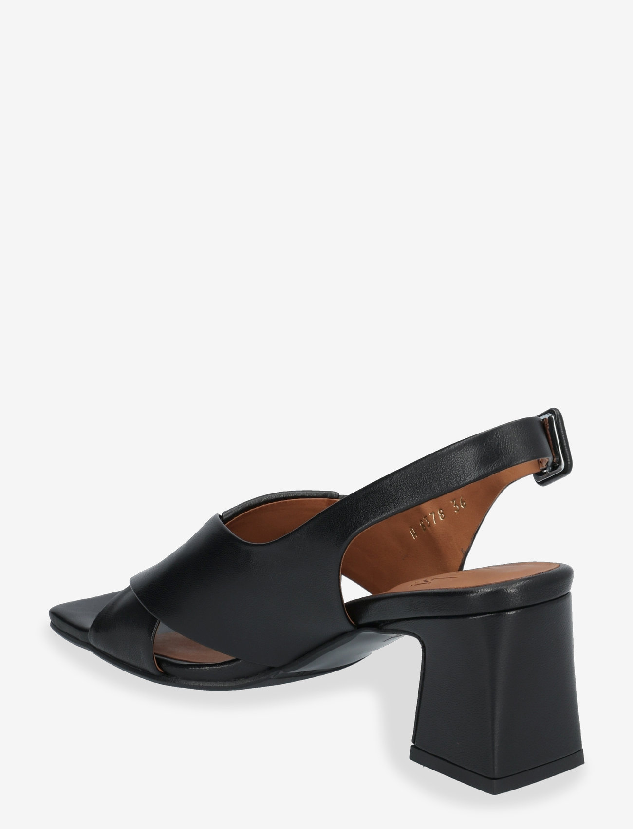 Billi Bi - Sandals - sandaler med hæl - black nappa - 2