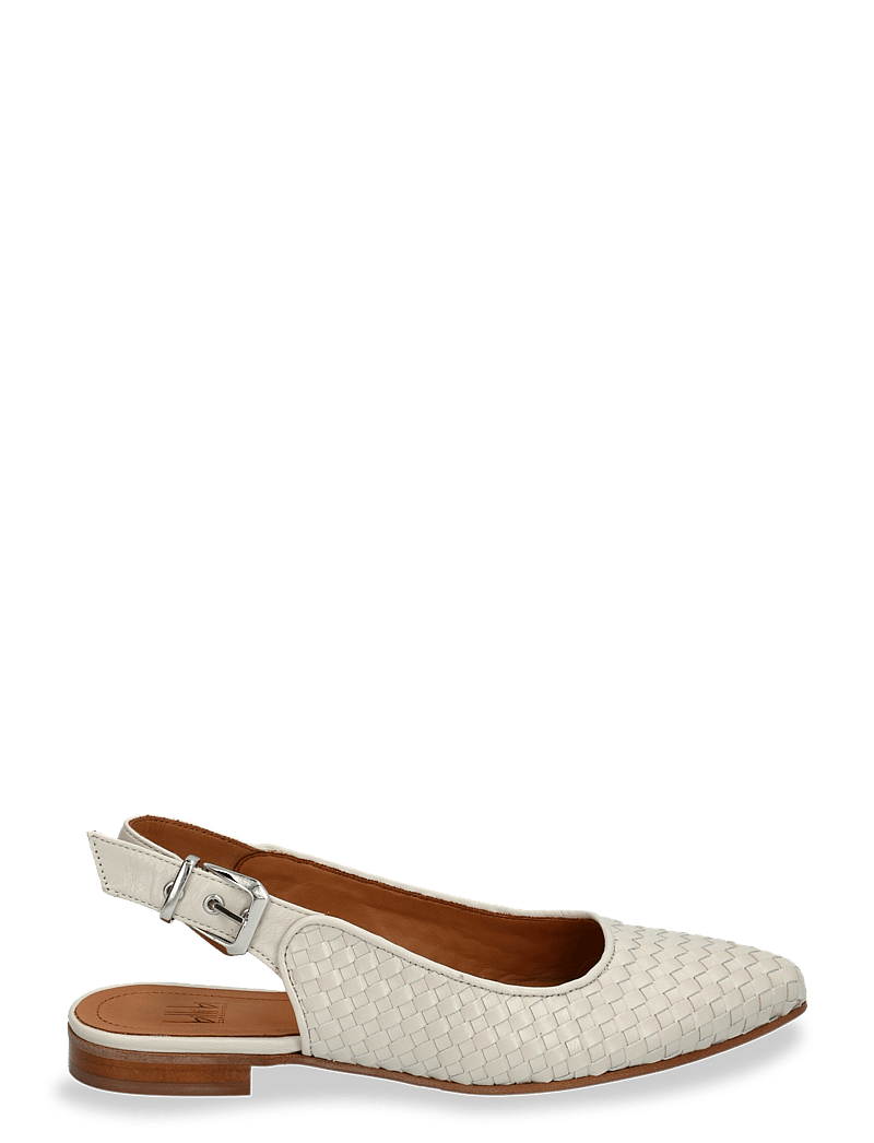 Billi Bi - Sling back - platta slingbacks - beige braid nappa - 1