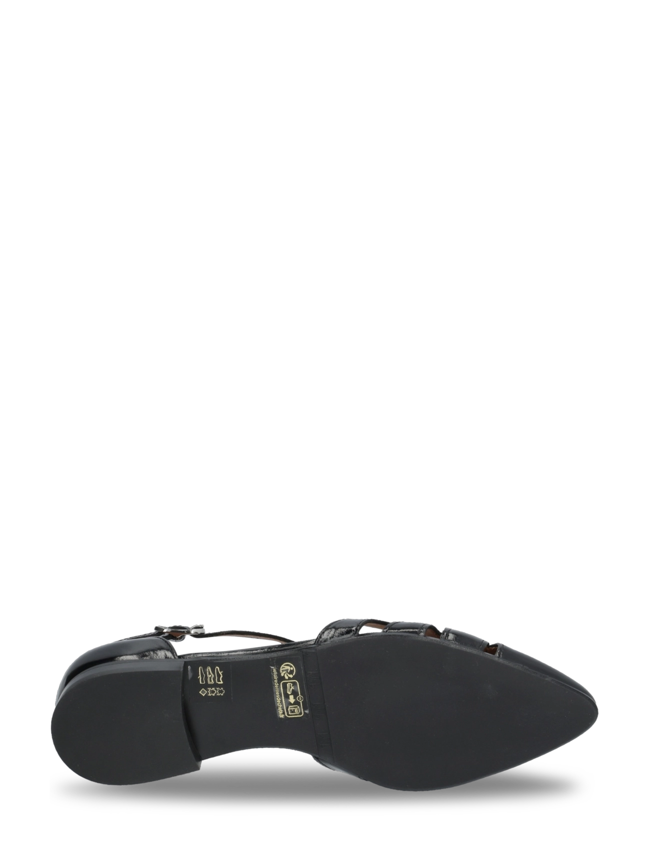 Billi Bi - Shoes - płaskie sandały - black naplack - 4