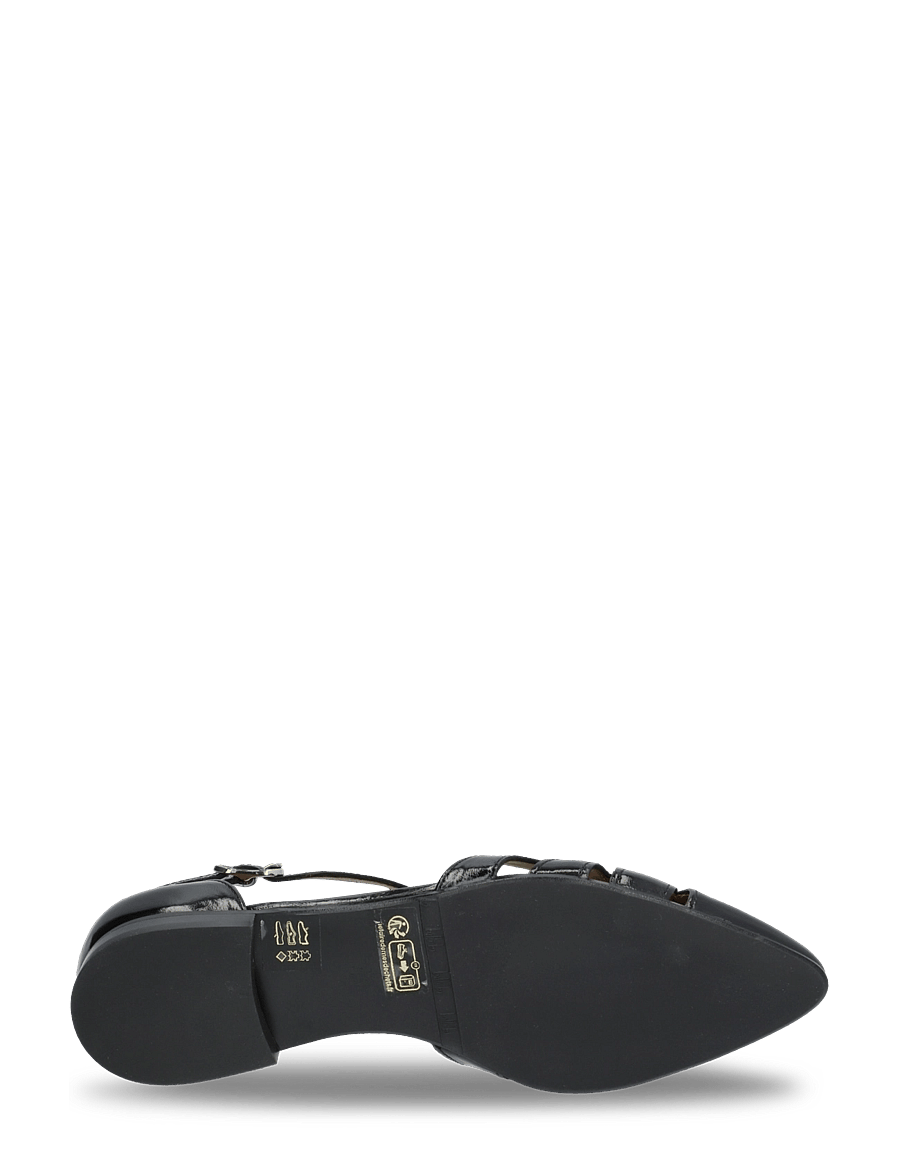 Billi Bi - Shoes - flache sandalen - black naplack - 4