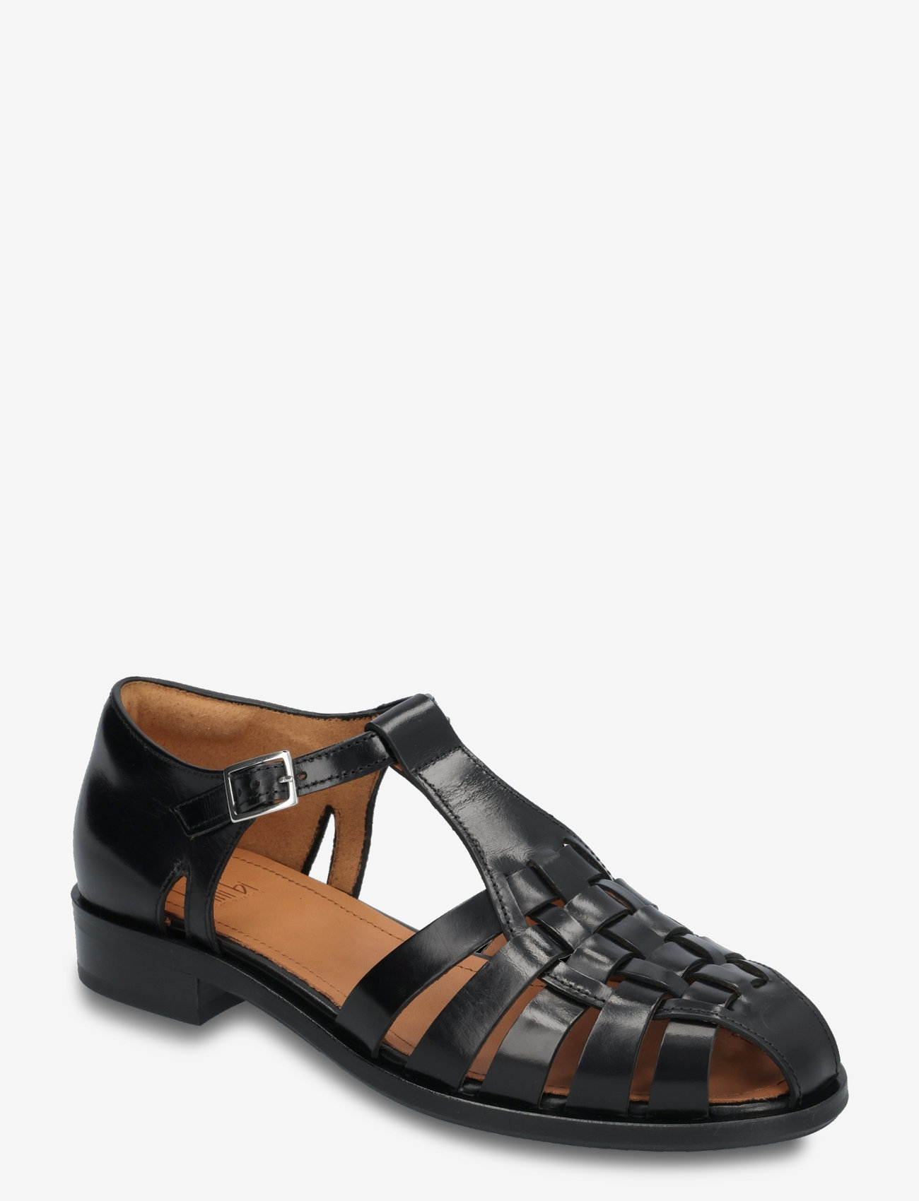 Billi Bi - Shoes - platta sandaler - black giamaica calf - 0