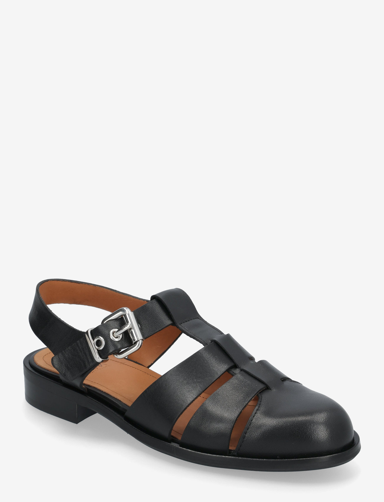 Billi Bi - Shoes - flat sandals - black calf - 0