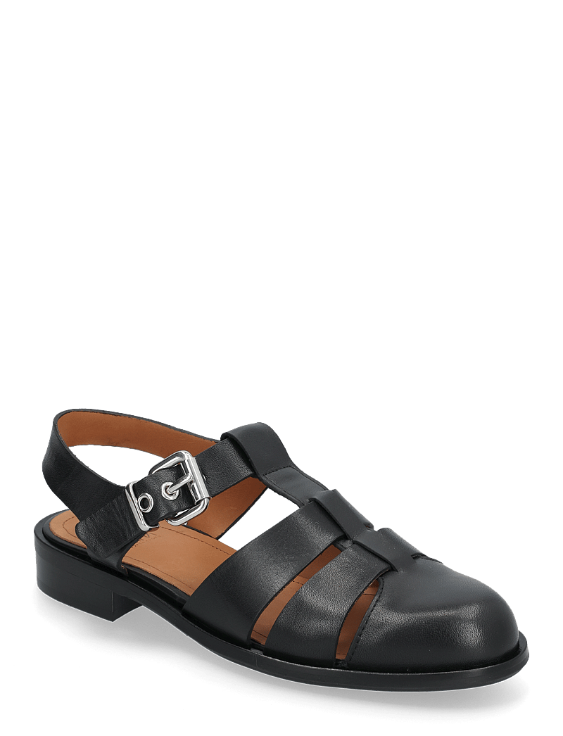 Billi Bi - Shoes - flache sandalen - black calf - 0