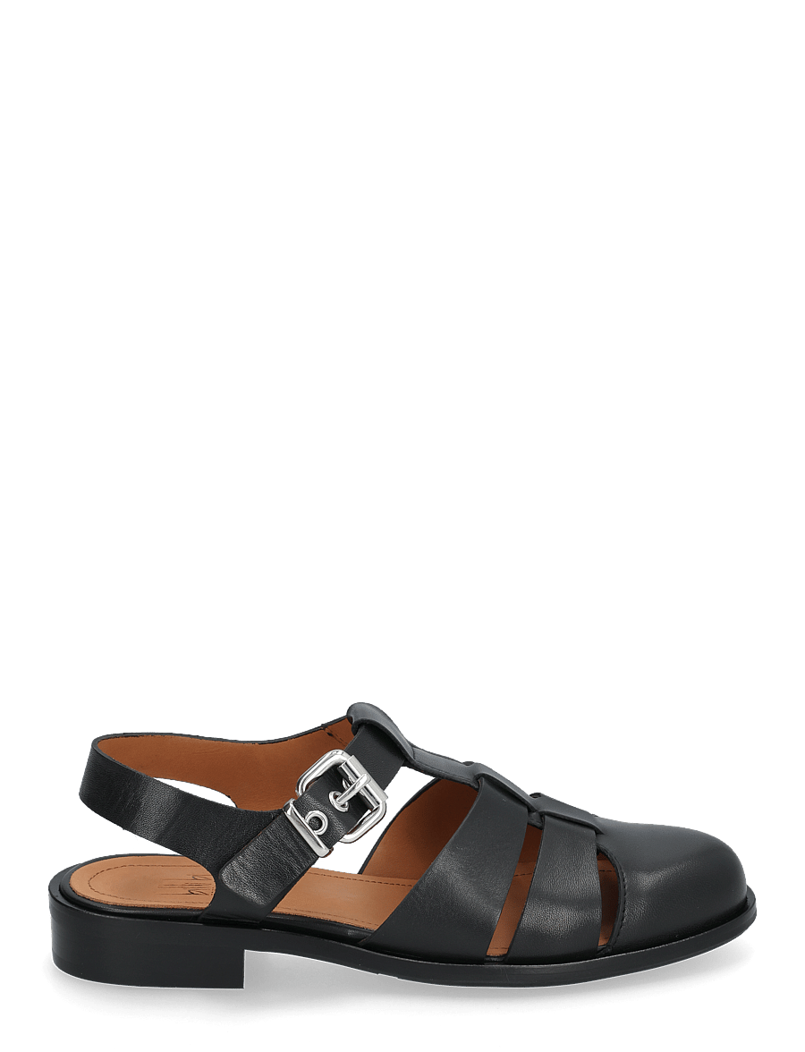 Billi Bi - Shoes - flat sandals - black calf - 1