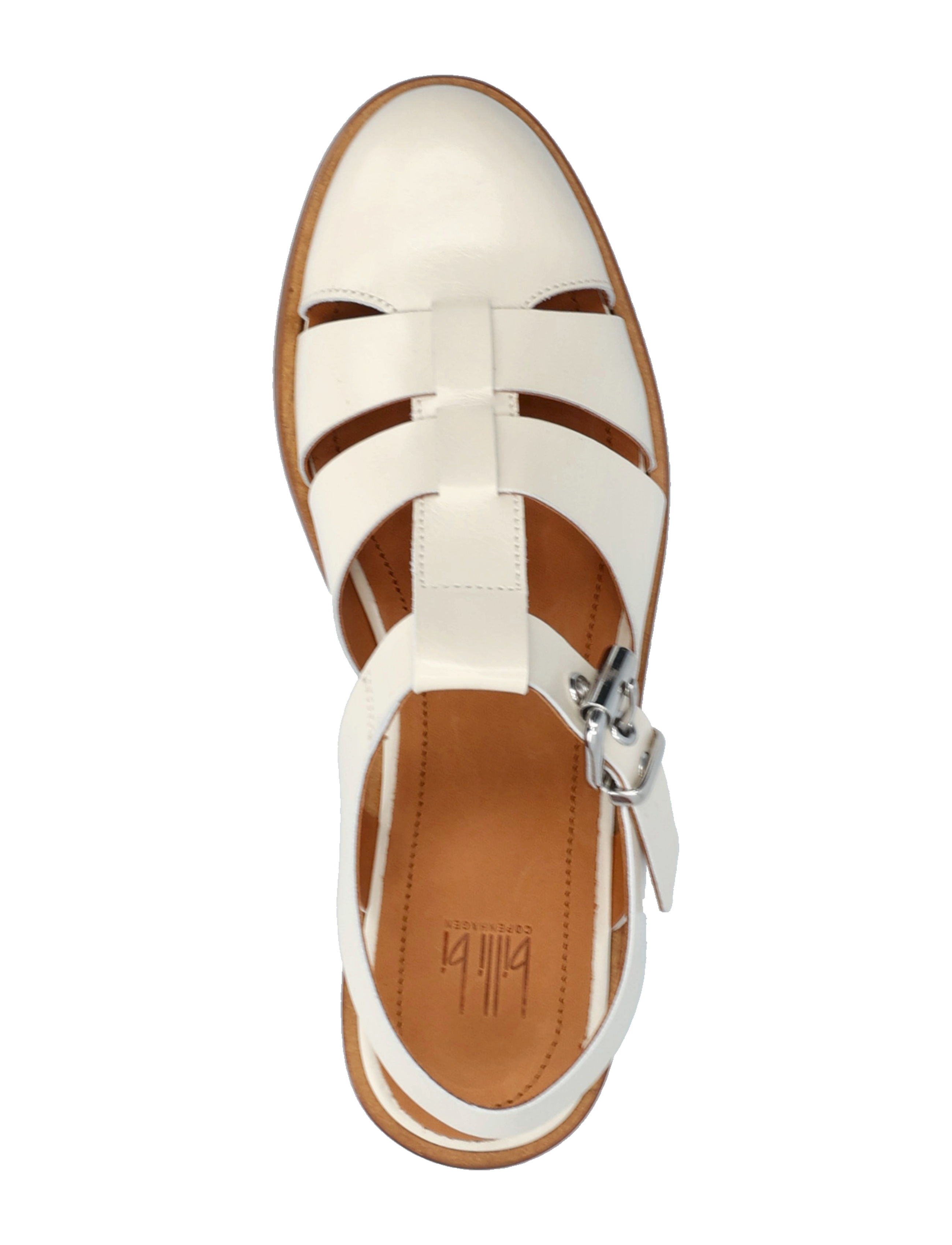 Billi Bi - Shoes - flat sandals - off white panna calf - 3