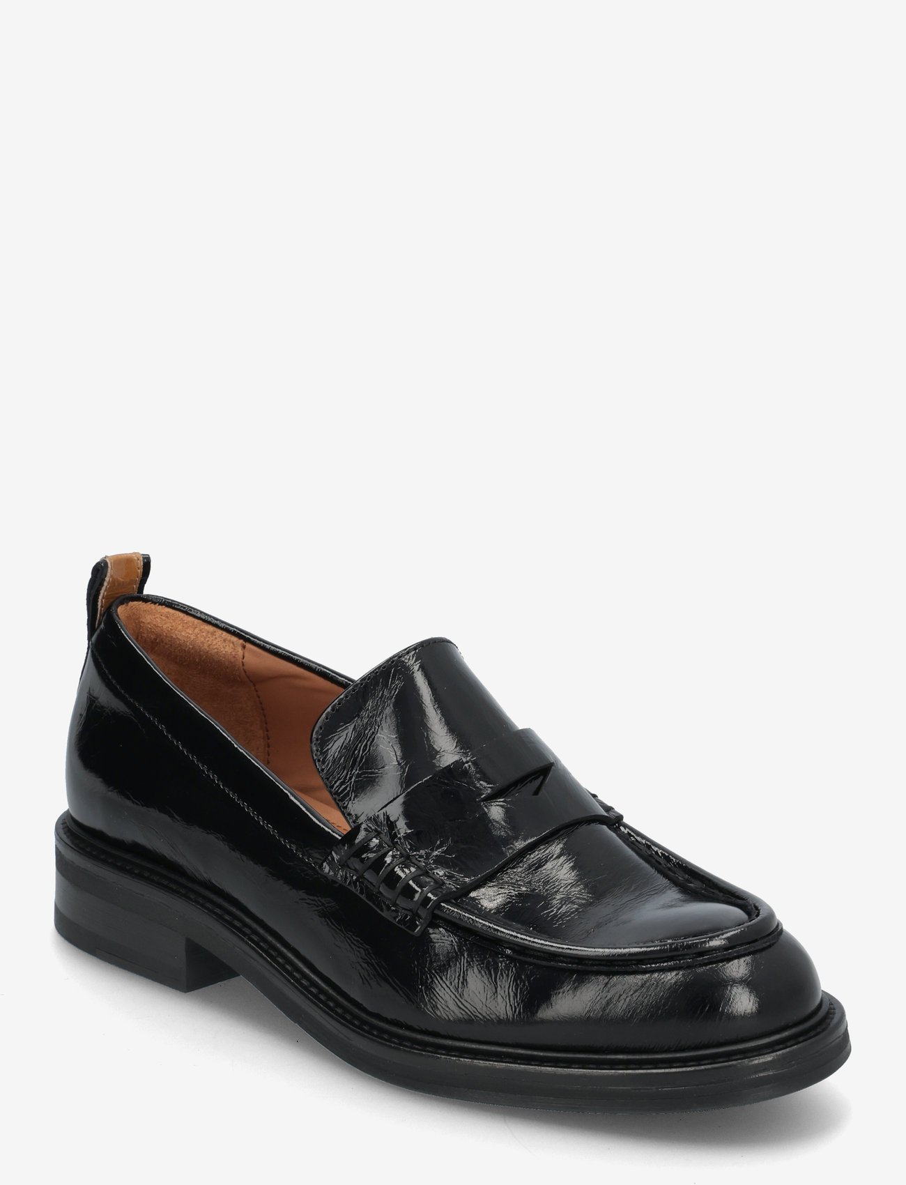 Billi Bi - Shoes - loafers med klack - black naplack/cammeo - 0