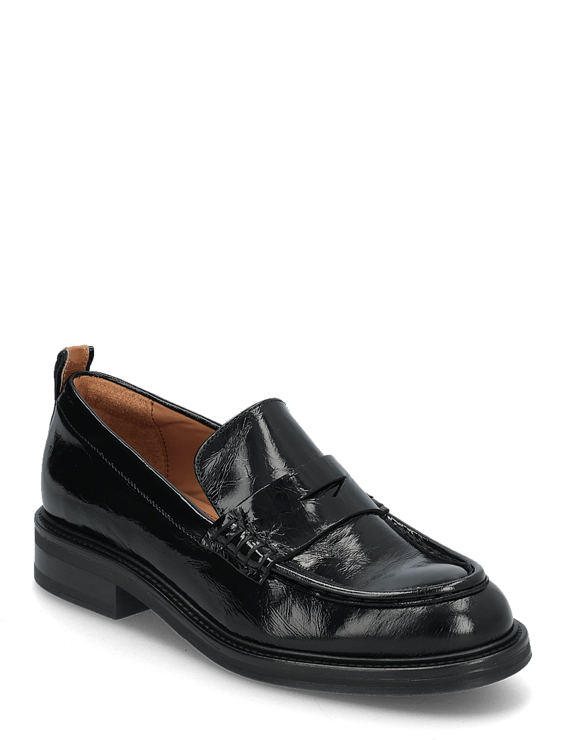 Billi Bi - Shoes - loafers med klack - black naplack/cammeo - 0