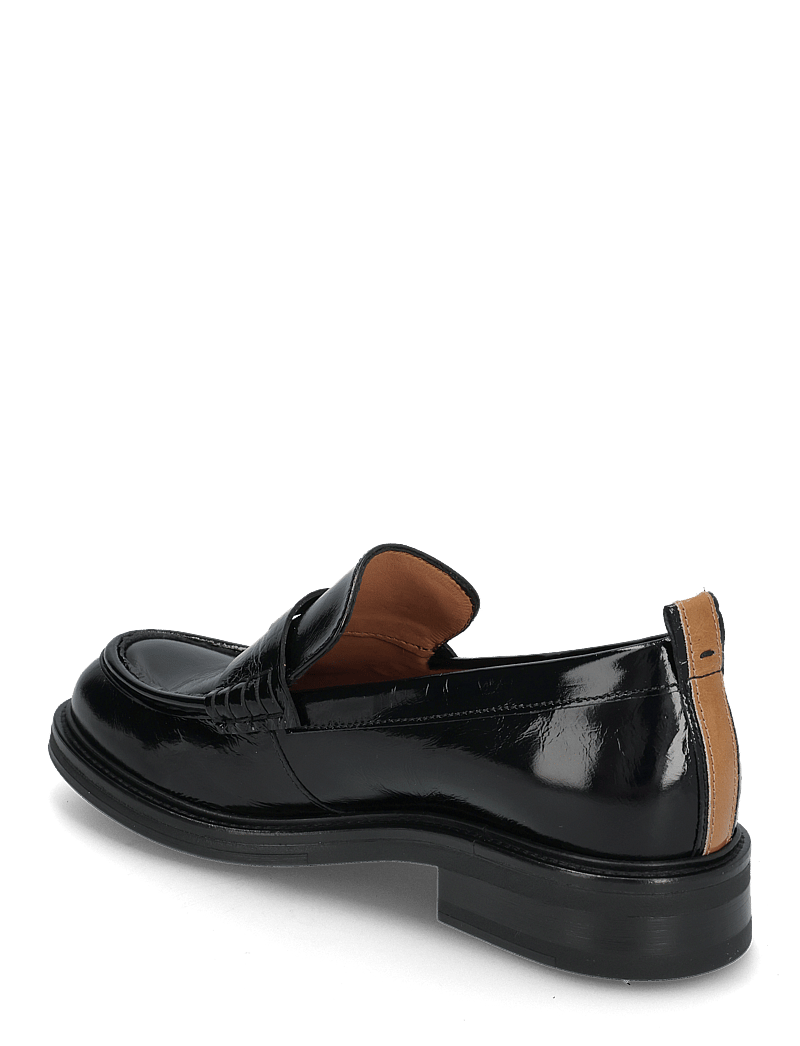 Billi Bi - Shoes - loafers med klack - black naplack/cammeo - 2