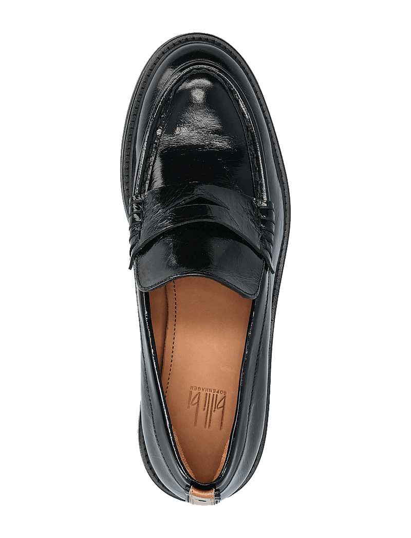 Billi Bi - Shoes - loafers med klack - black naplack/cammeo - 3