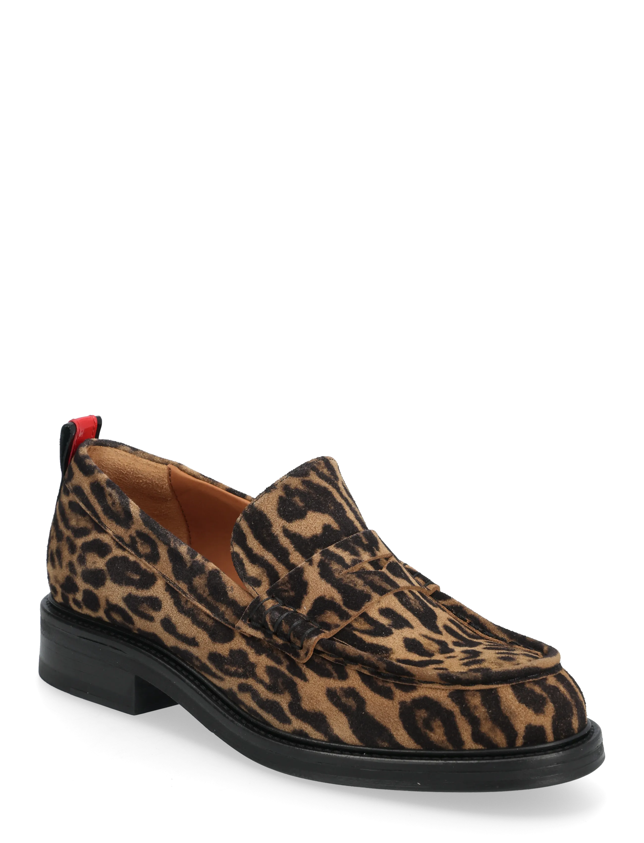 LEOPARDO SUEDE/RED