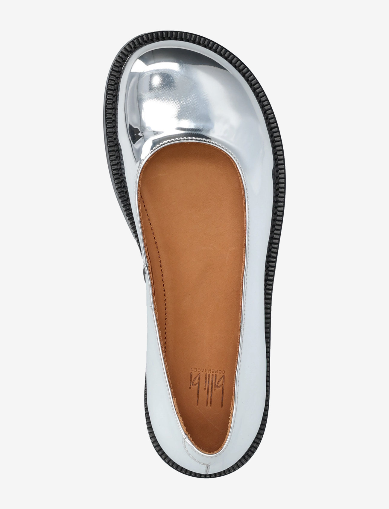 Billi Bi - Shoes - baleriinad - silver mirror - 3