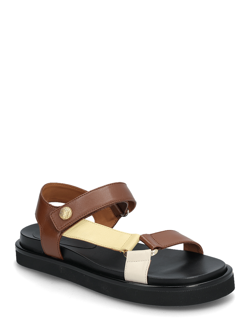 Billi Bi - Sandals - plateau-sandalen - t.moro/beige/yellow comb. - 0