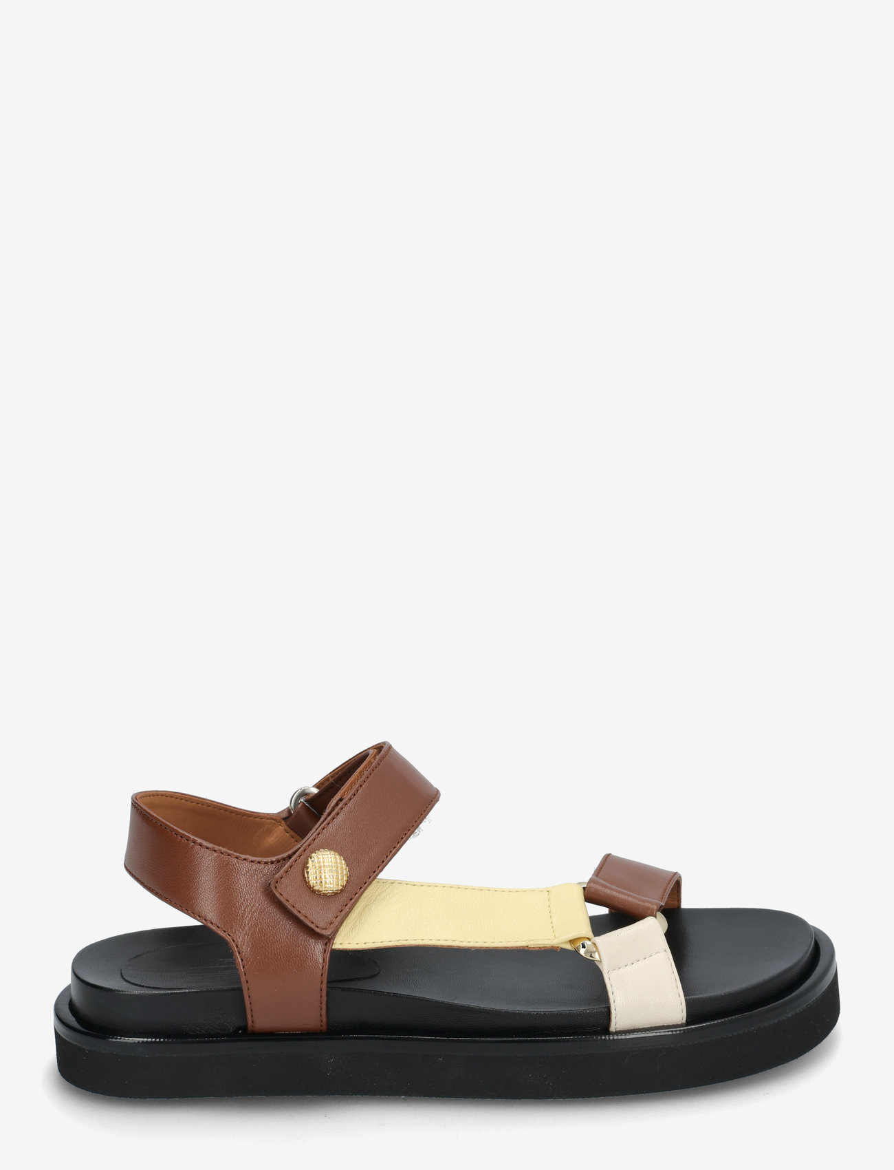 Billi Bi - Sandals - platformsandaler - t.moro/beige/yellow comb. - 1