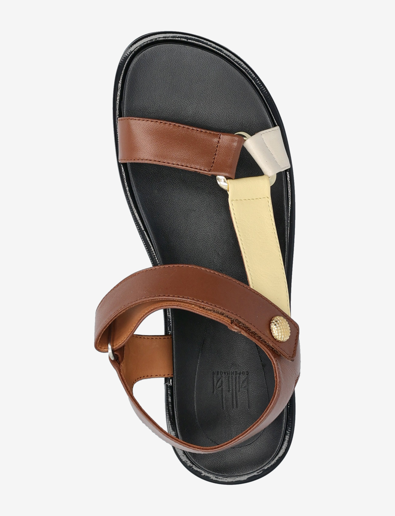 Billi Bi - Sandals - platformsandaler - t.moro/beige/yellow comb. - 3