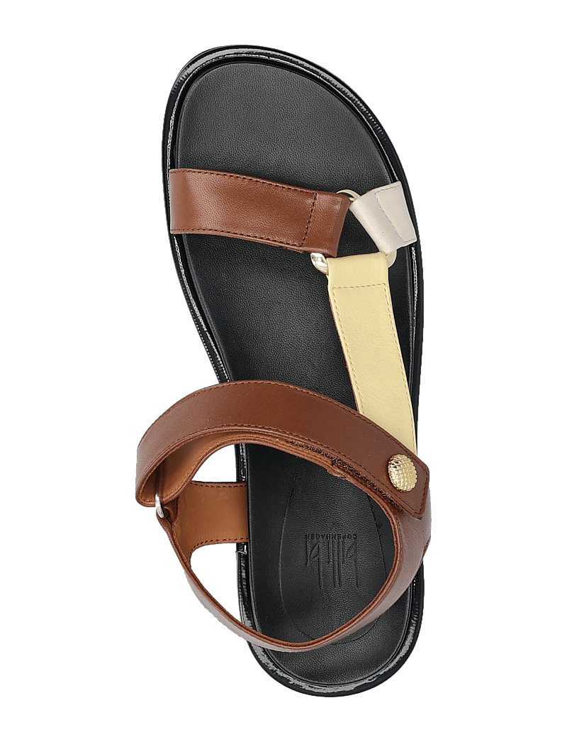 Billi Bi - Sandals - plateau-sandalen - t.moro/beige/yellow comb. - 3