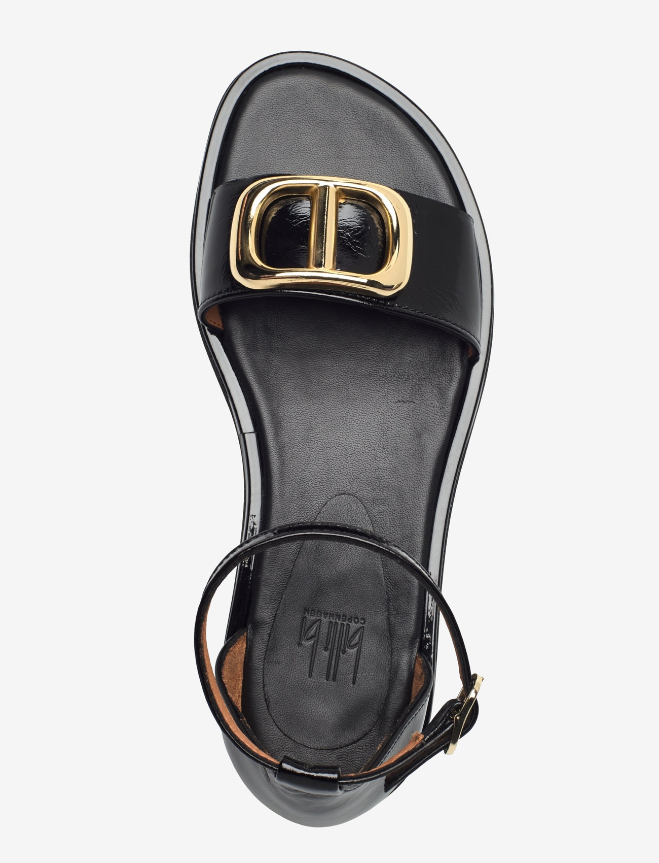 Billi Bi - Sandals - platta sandaler - black naplack - 3