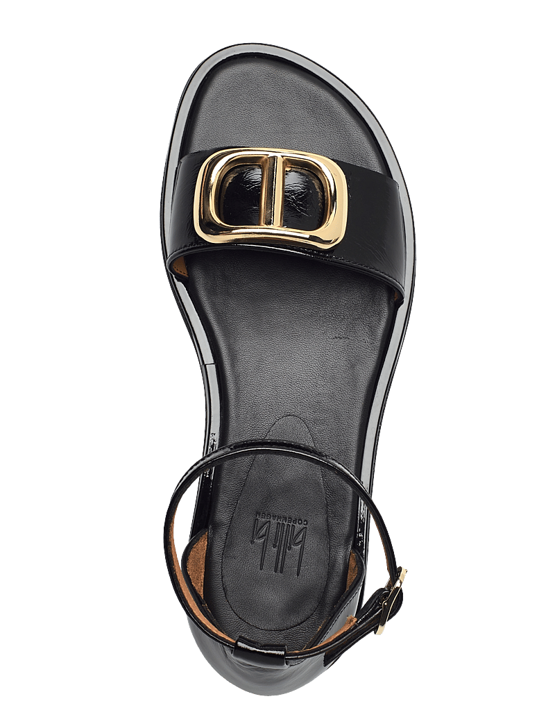 Billi Bi - Sandals - flache sandalen - black naplack - 3