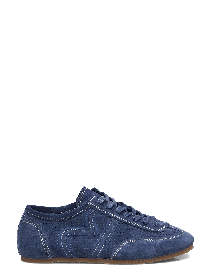 Billi Bi - Sport - niedrige sneakers - jeans blue suede - 1