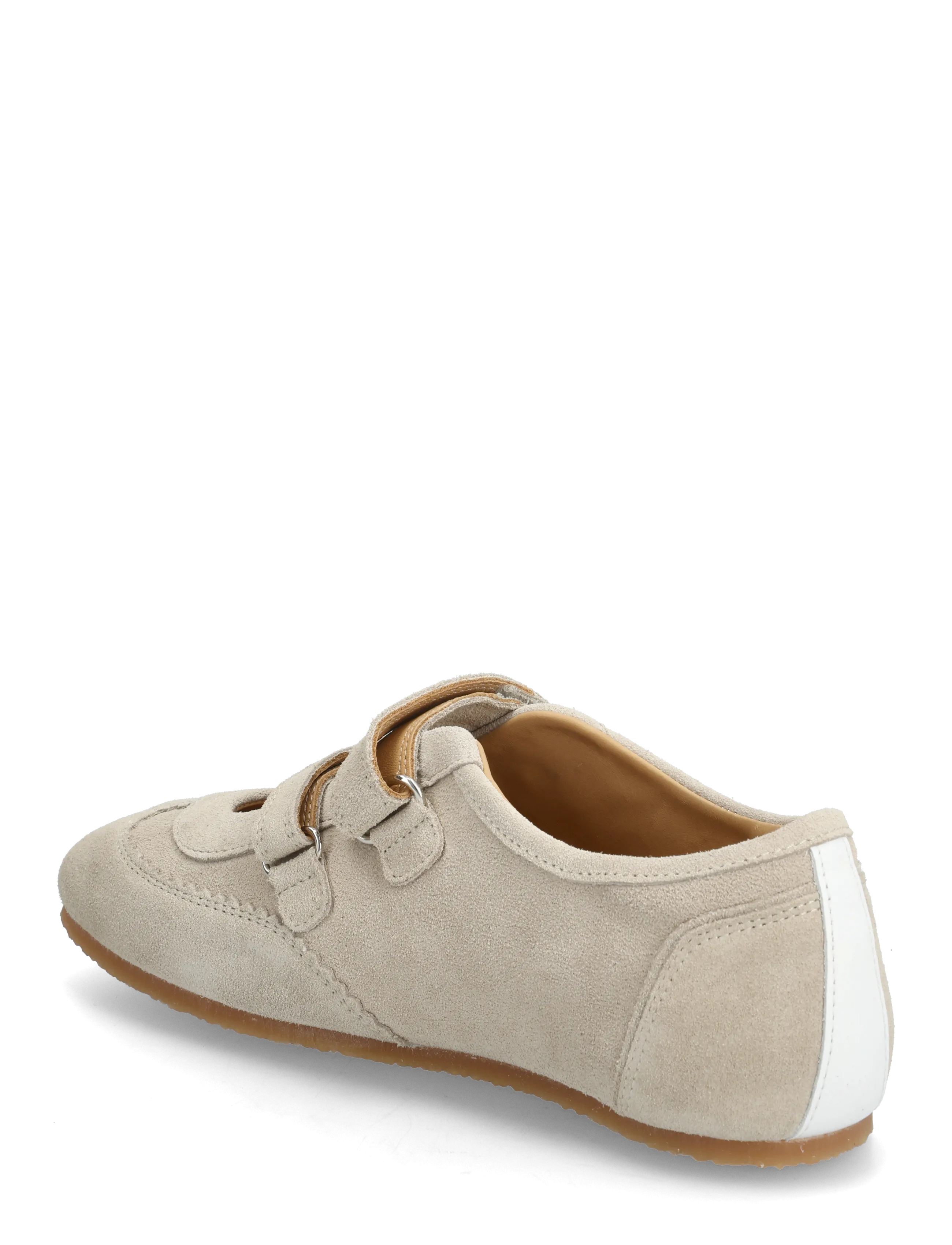 Billi Bi - Sport - lágir strigaskór - beige suede - 2