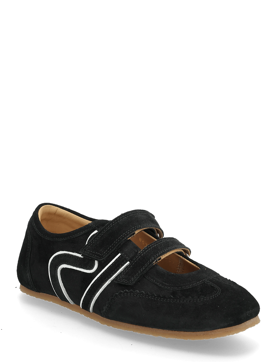 Billi Bi - Sport - niedrige sneaker - black suede/white - 0