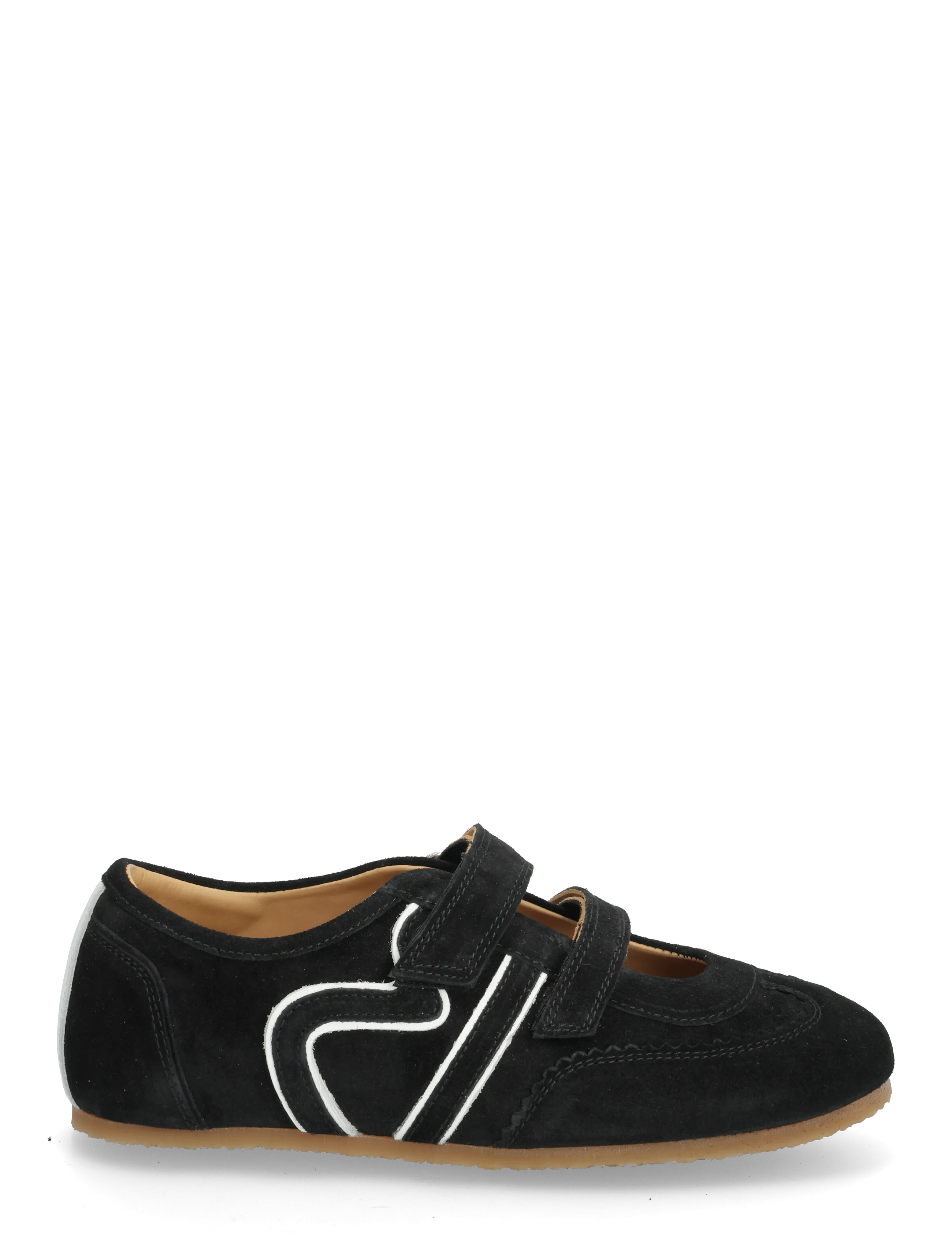 Billi Bi - Sport - niedrige sneaker - black suede/white - 1