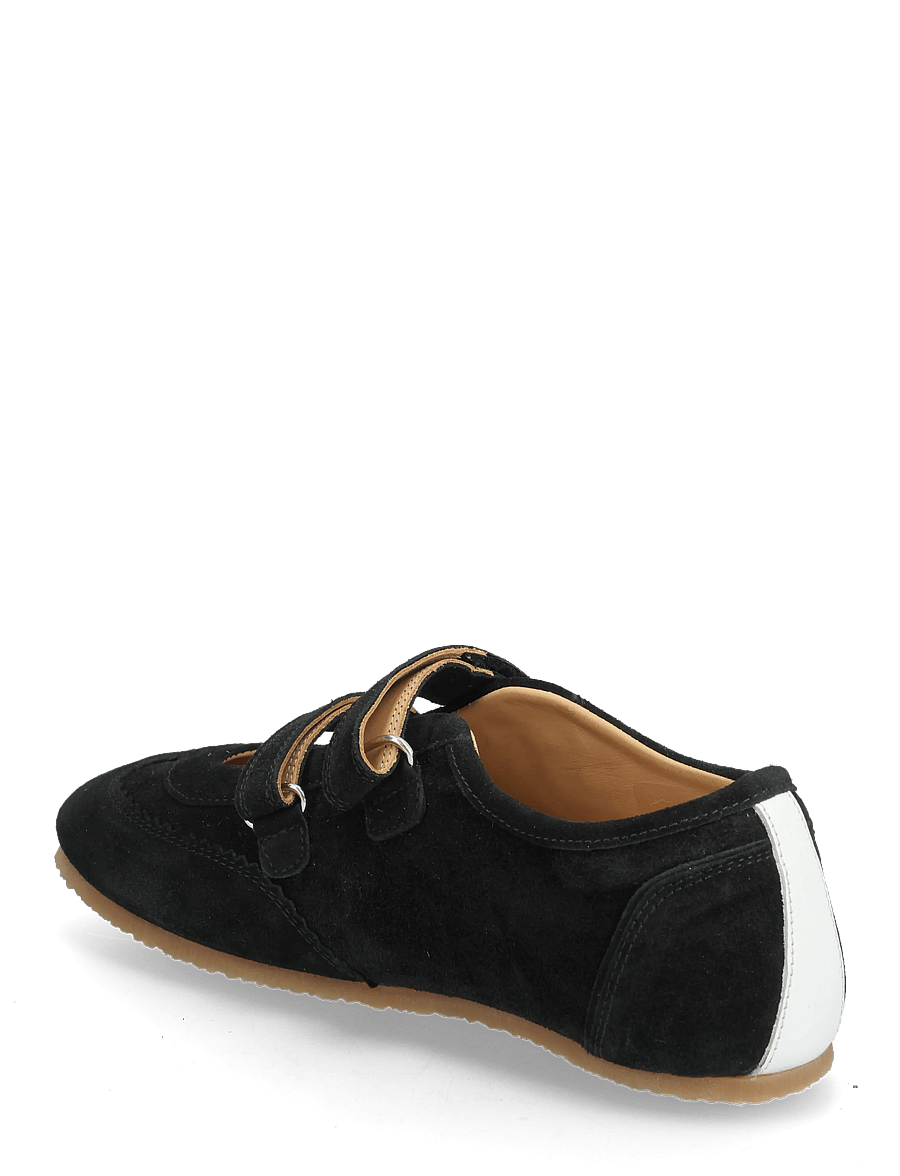 Billi Bi - Sport - niedrige sneaker - black suede/white - 2