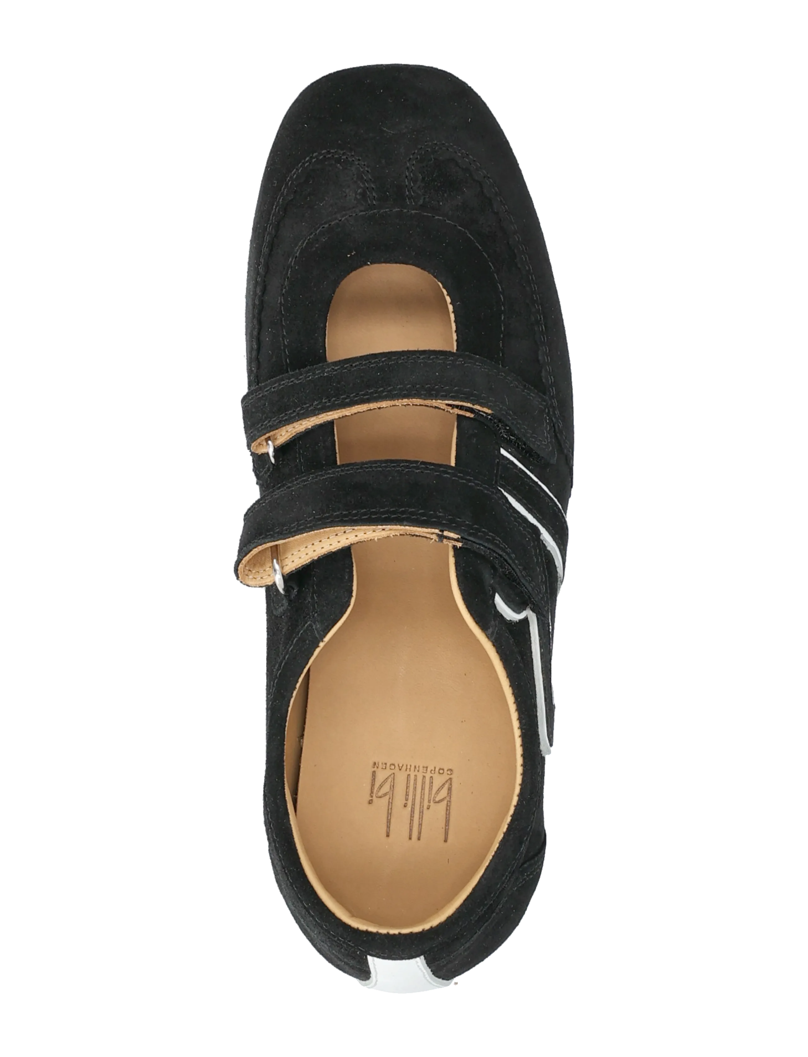 Billi Bi - Sport - niedrige sneaker - black suede/white - 3