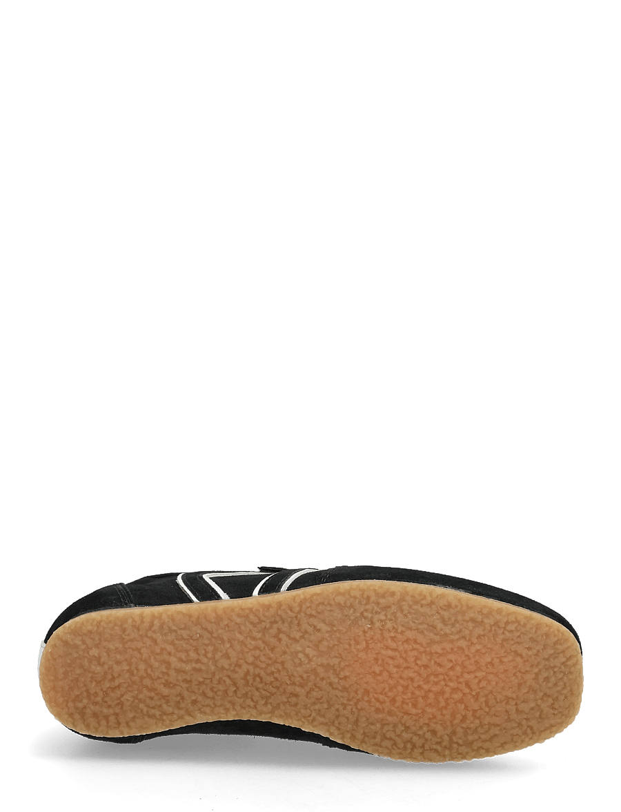 Billi Bi - Sport - niedrige sneaker - black suede/white - 4
