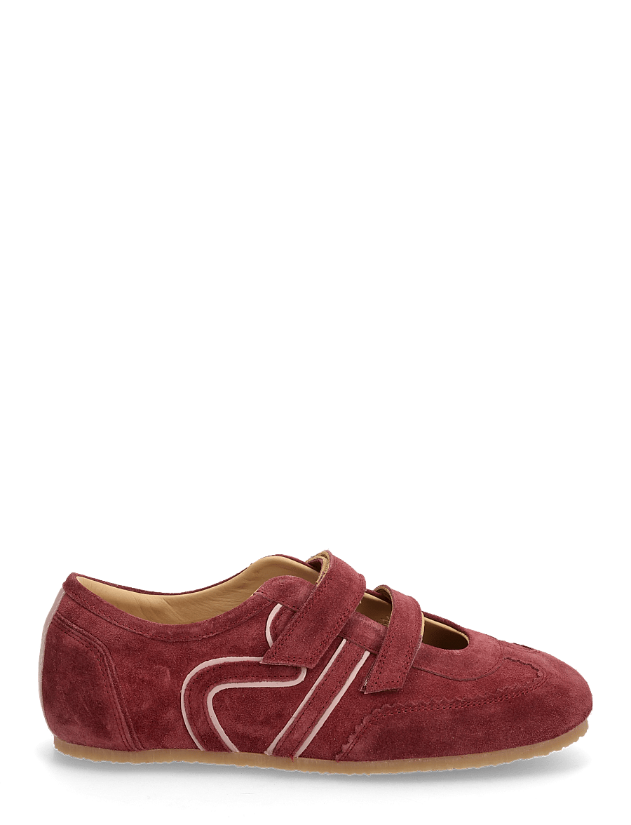 Billi Bi - Sport - niedrige sneaker - bordo suede - 1