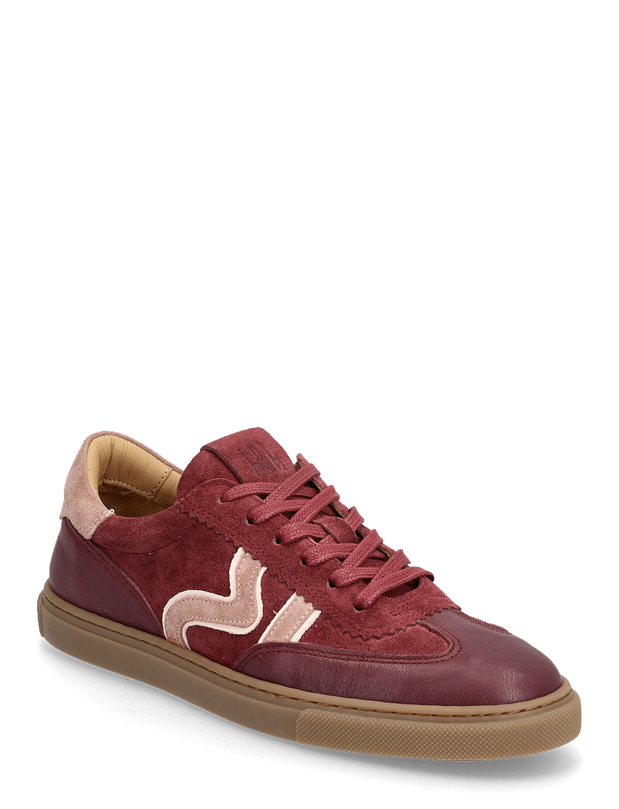 Billi Bi - Sport - lave sneakers - bordo suede - 0