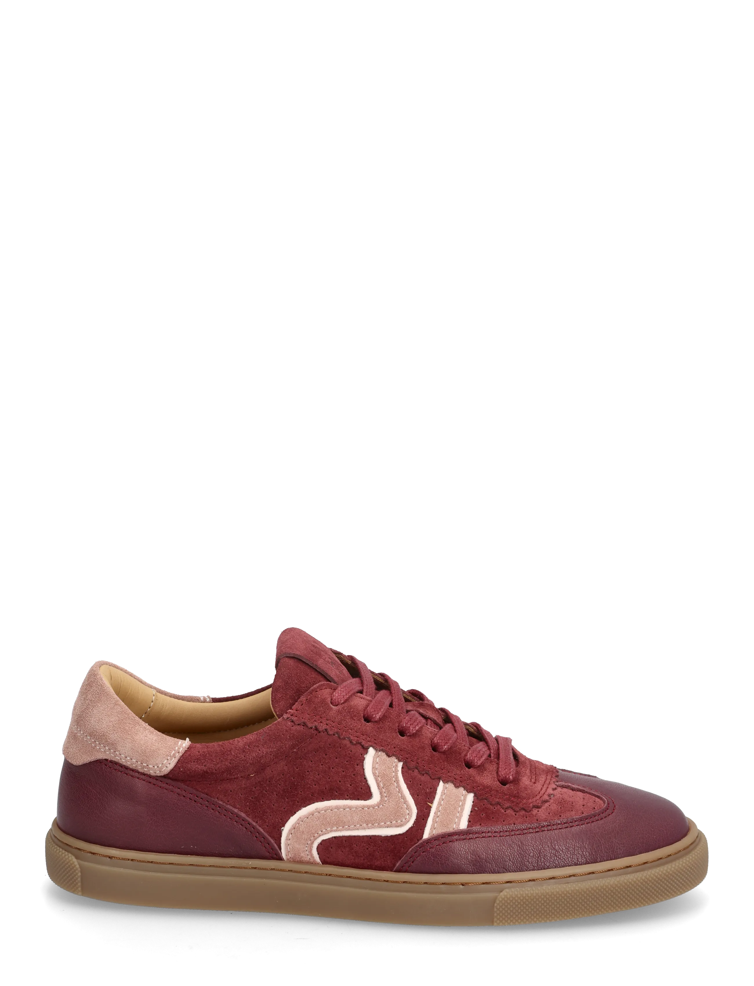Billi Bi - Sport - niedrige sneakers - bordo suede - 1