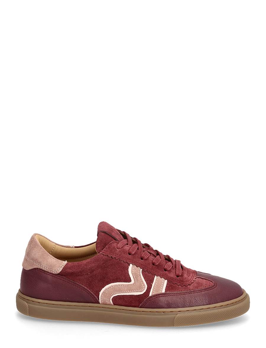 Billi Bi - Sport - lave sneakers - bordo suede - 1