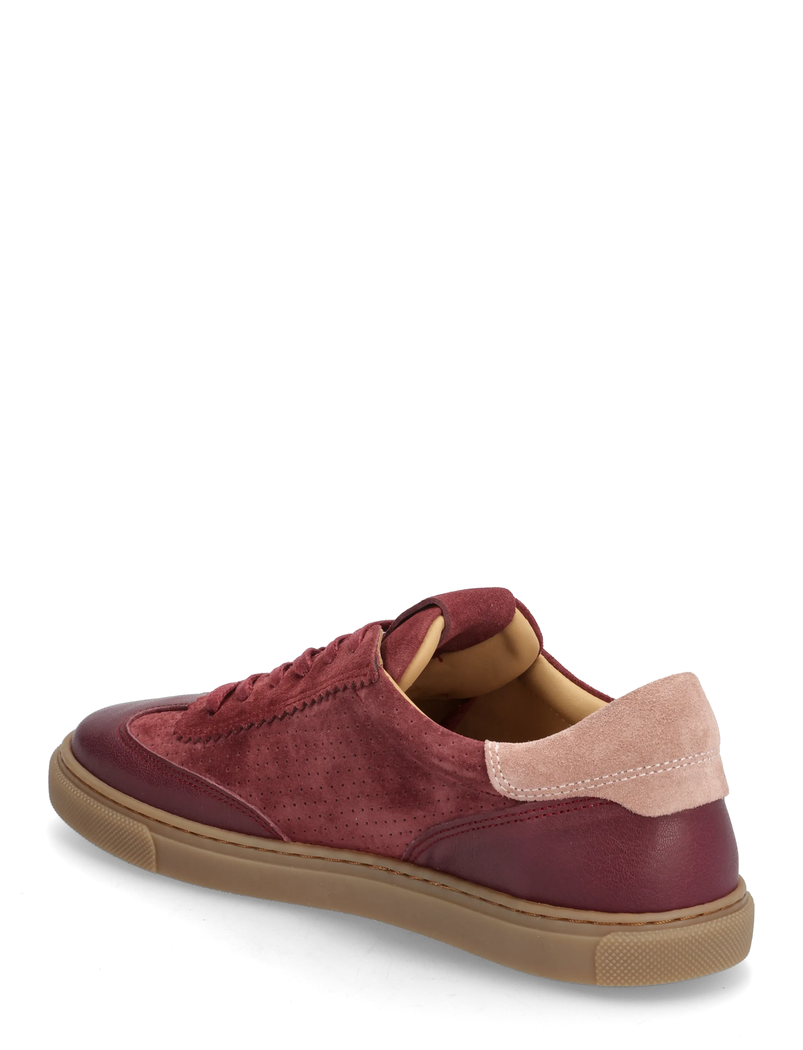 Billi Bi - Sport - niedrige sneakers - bordo suede - 2