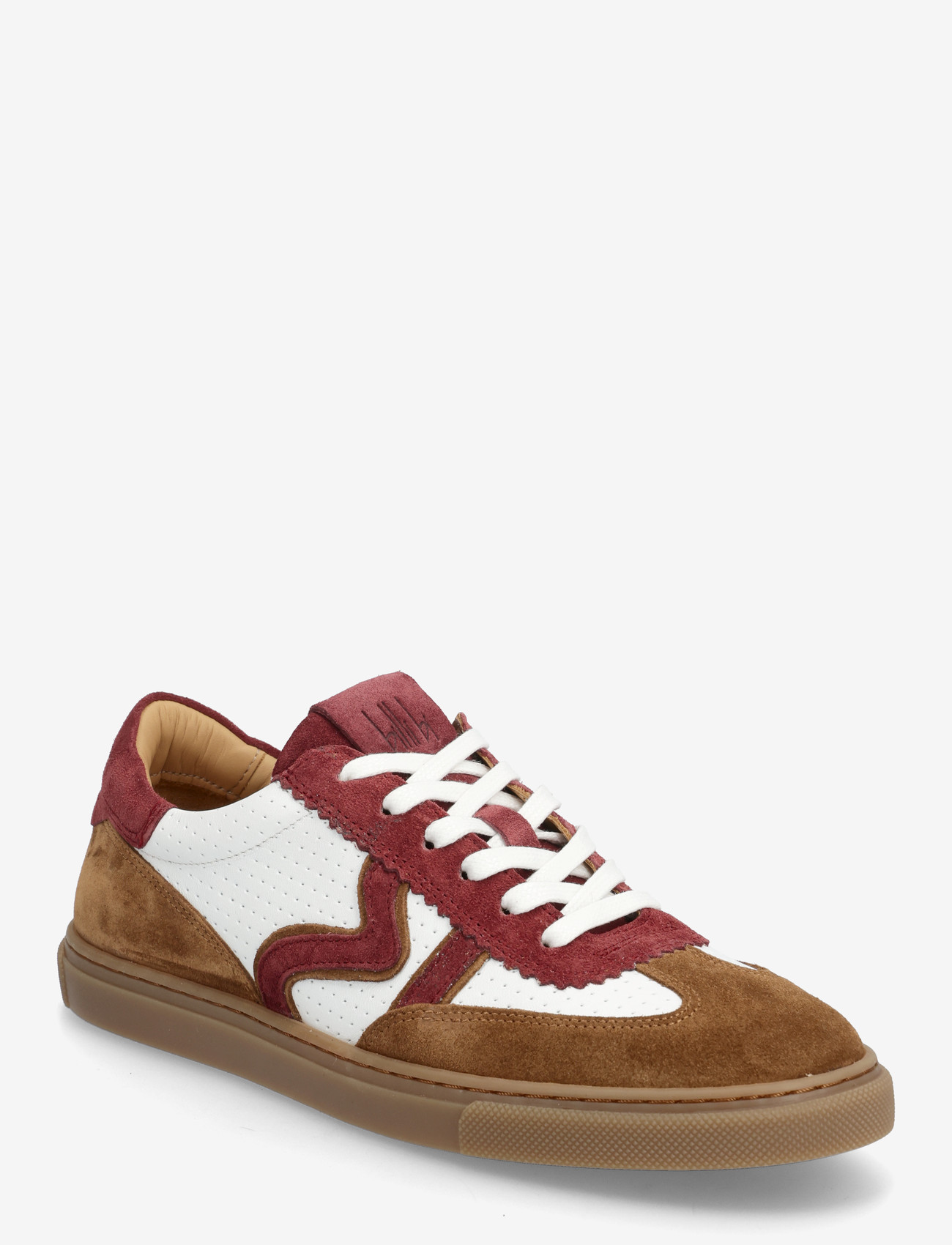Billi Bi - Sport - niedrige sneakers - cognac/white/bordo comb. - 0