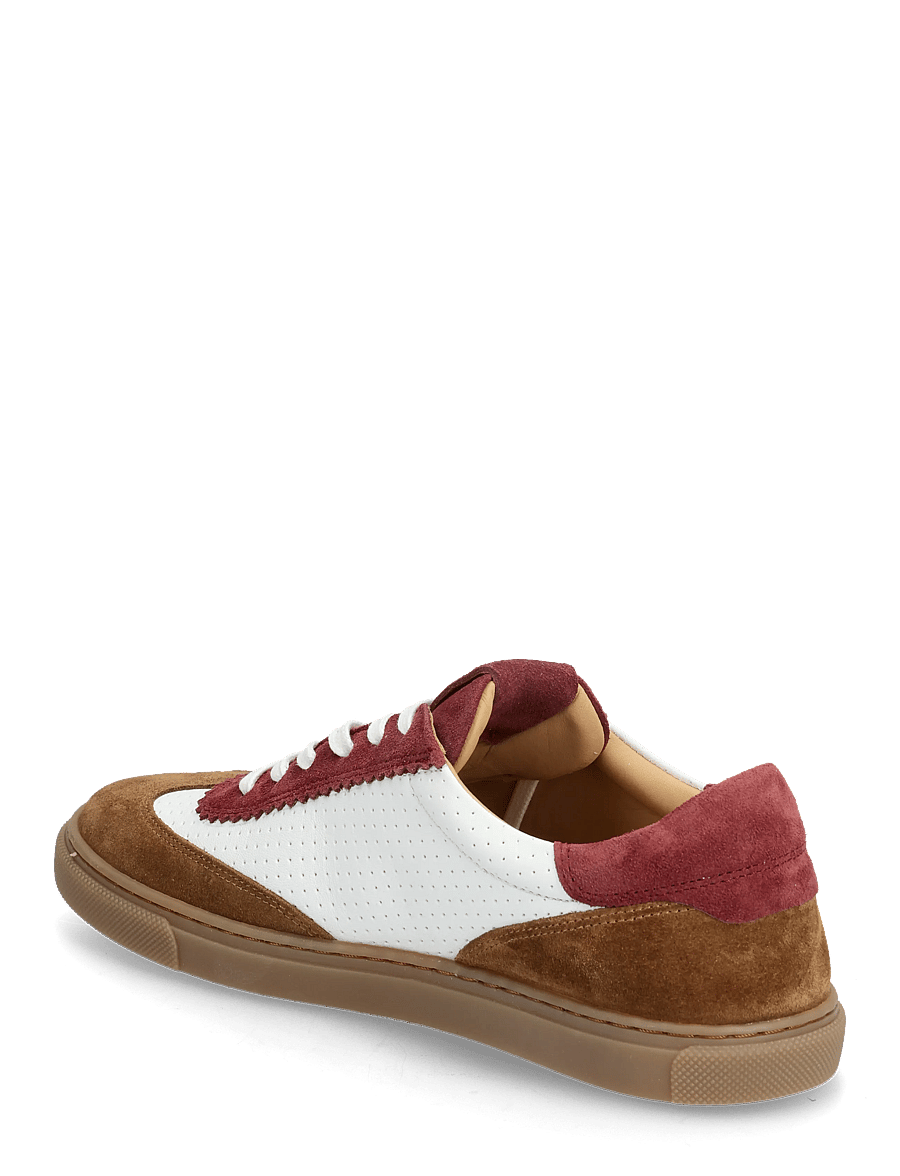 Billi Bi - Sport - madala säärega tossud - cognac/white/bordo comb. - 2