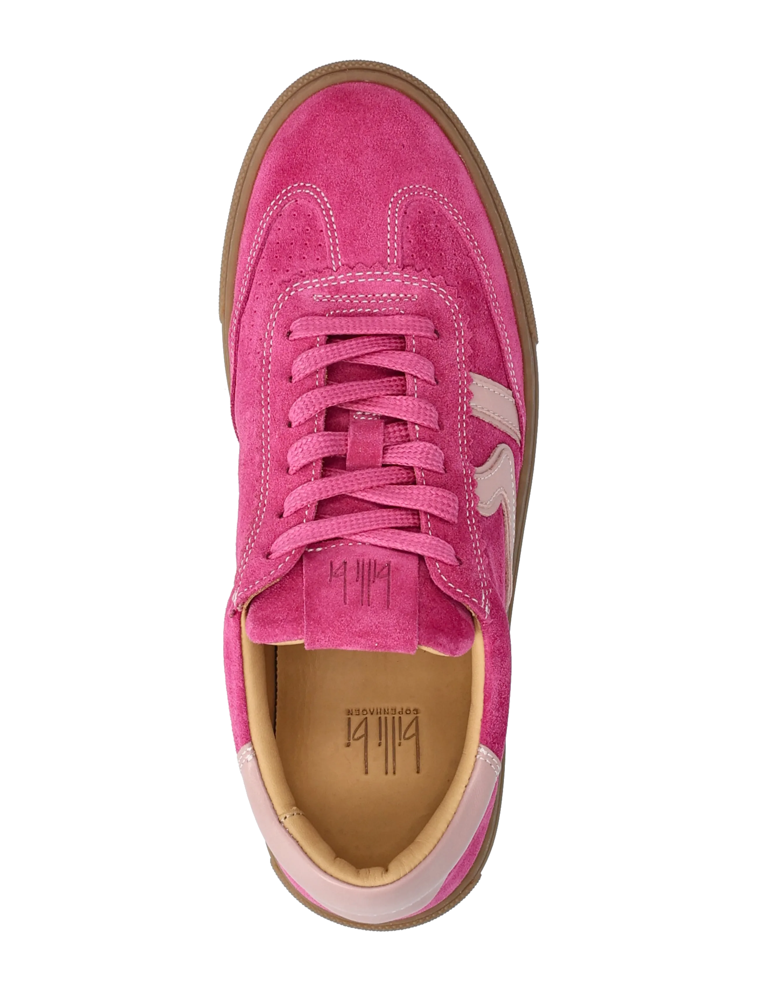 Billi Bi - Sport - niedrige sneaker - fuxia suede - 3