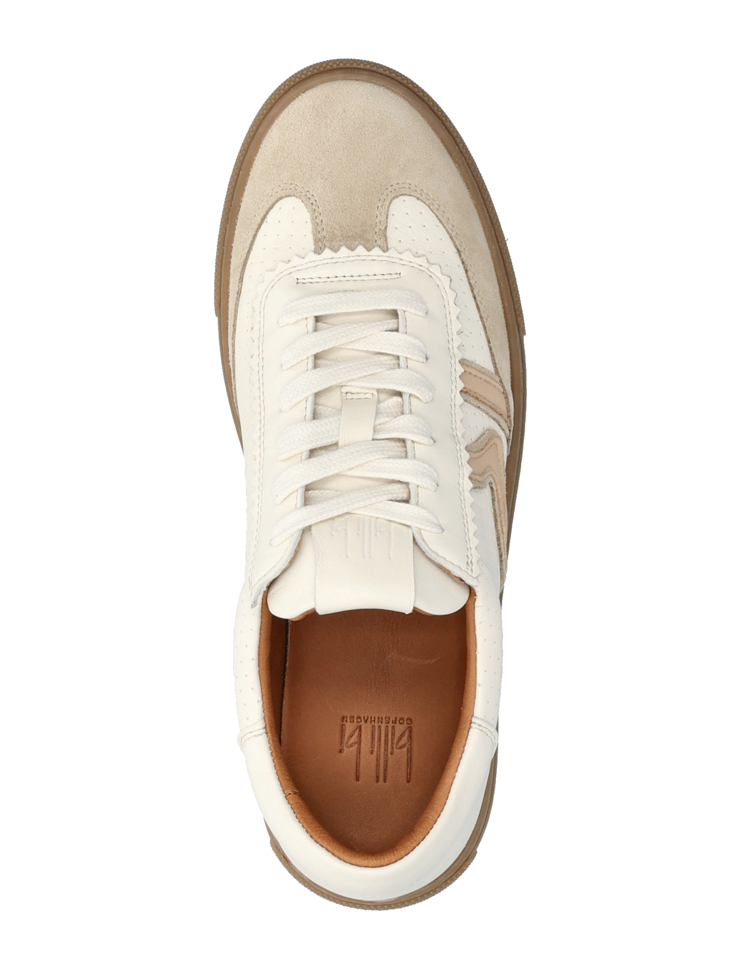 Billi Bi - Sport - madala säärega tossud - nougat/white/nude comb. - 3